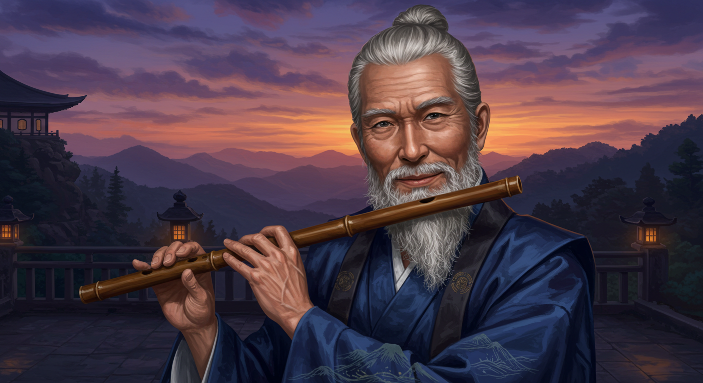 Meditation Secrets of  the Japanese Bamboo Flute