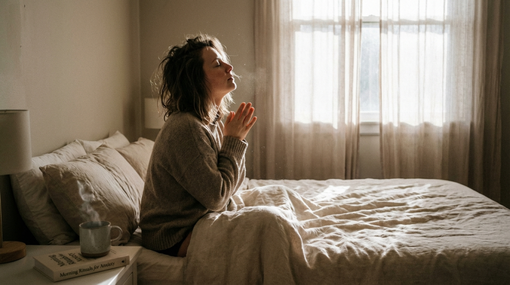 Discover how a 10-minute morning routine for anxiety can transform your day and regulate your nervous system.