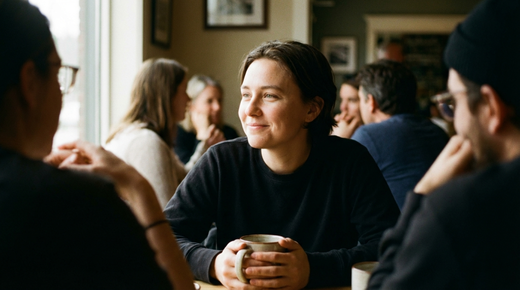 The quiet strength of why abuse survivors stop oversharing after recovery.