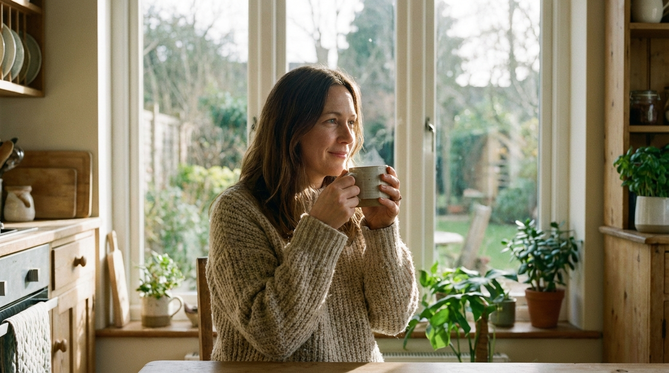 A woman learning to survive someone being mad at you by choosing internal peace over fawning.